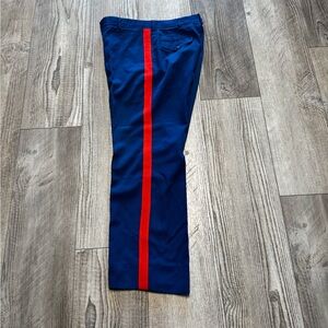 VINTAGE USMC GABARDINE WOOL DRESS Blues TROUSERS PANTS 1981